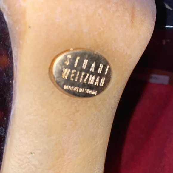 Stuart Weitzman cheetah patent leather Pumps Sz 7 - Picture 4 of 11